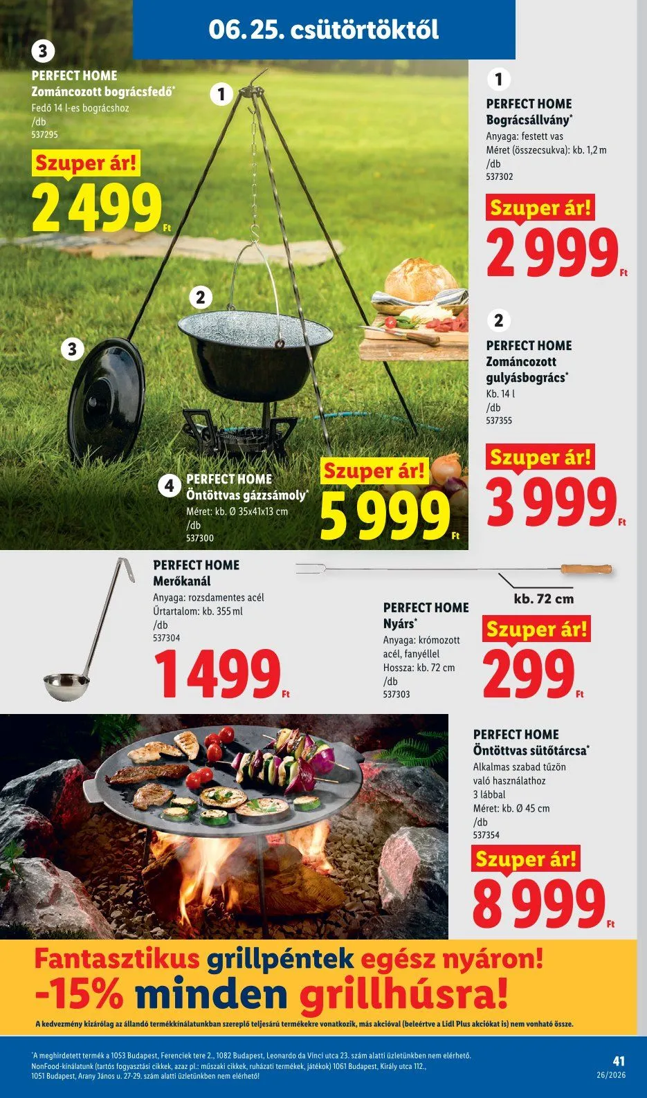 Katalógus Lidl legfrissebb ajánlatai június 25.-tól július 7.-ig 2026. - Oldal 41