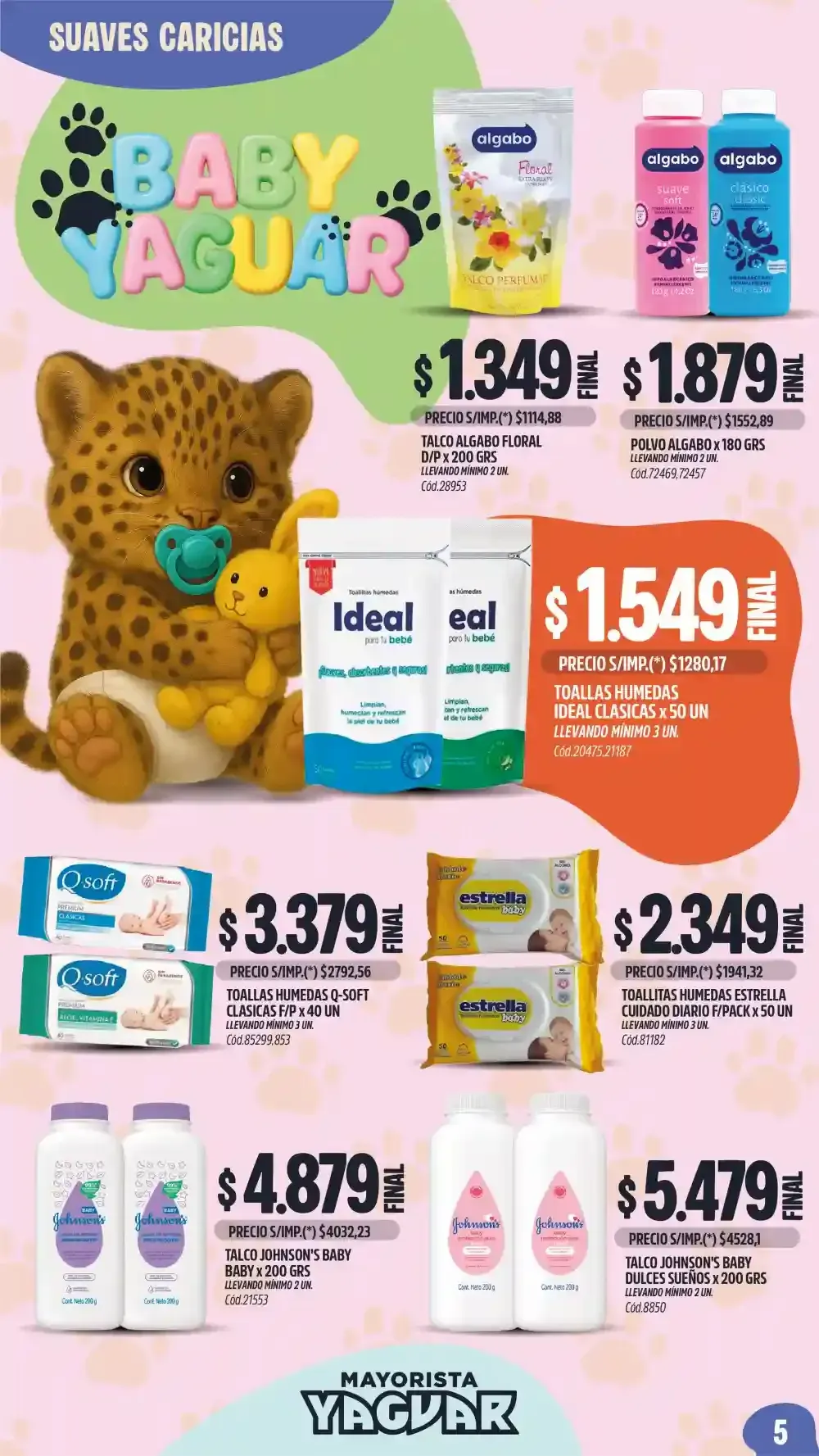 Ofertas de Ofertas Yaguar  1 de septiembre al 7 de septiembre 2025 - Página 35 del catálogo