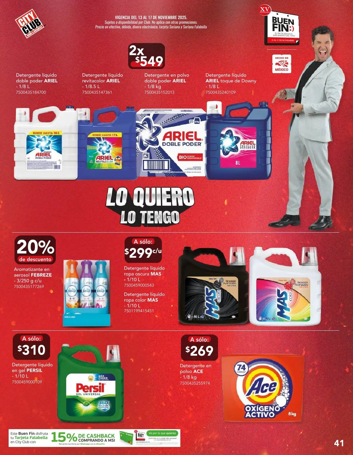 Catálogo de City Club Ofertas 13 de noviembre al 17 de noviembre 2025 - Pagina 41