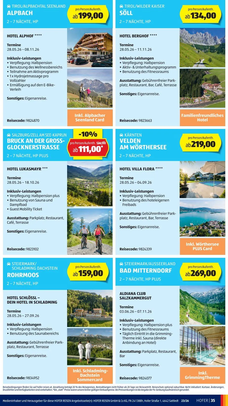  Hofer Prospekte von 29. Mai bis 3. Juni 2026 - Flugblätt seite  41