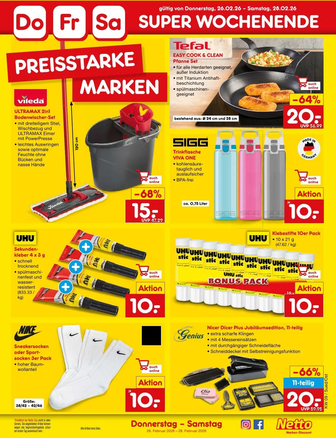 Netto Marken-Discount Prospekte von 23. Februar bis 28. Februar 2026 - Prospekt seite 41