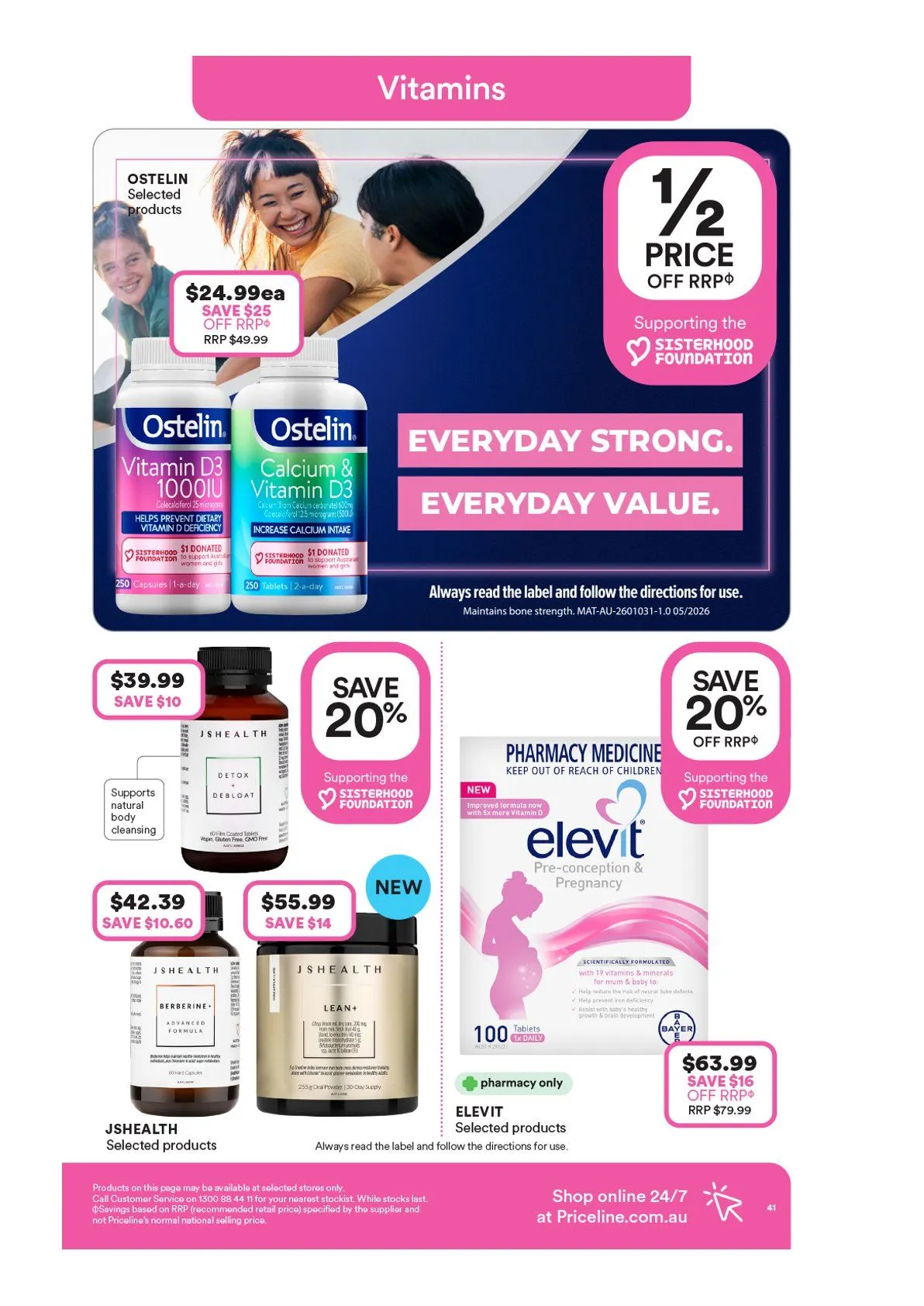 Priceline Sales - Catalogue valid from 1 July to 31 July 2026 - page 41