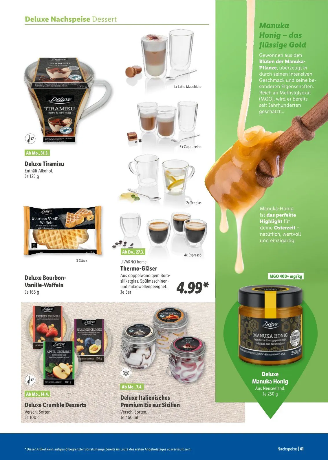 Lidl Prospekt von 25. März bis 20. April 2025 - Prospekt seite 41