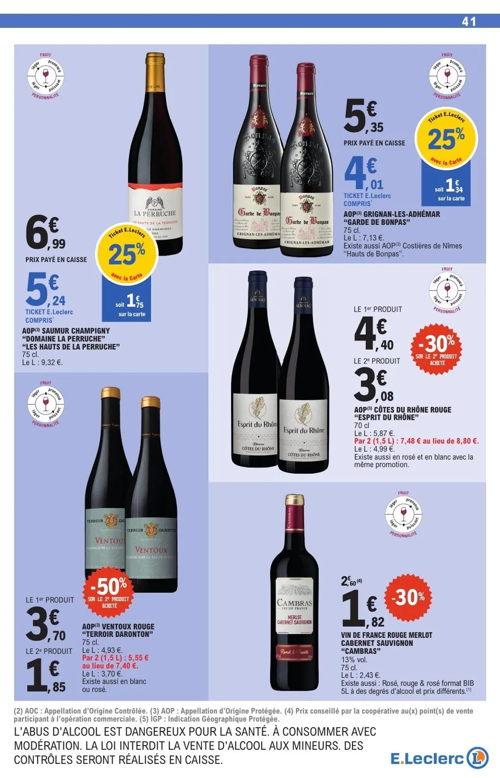 Catalogues E.Leclerc du 16 juin au 20 juin 2026 - Catalogue page 41