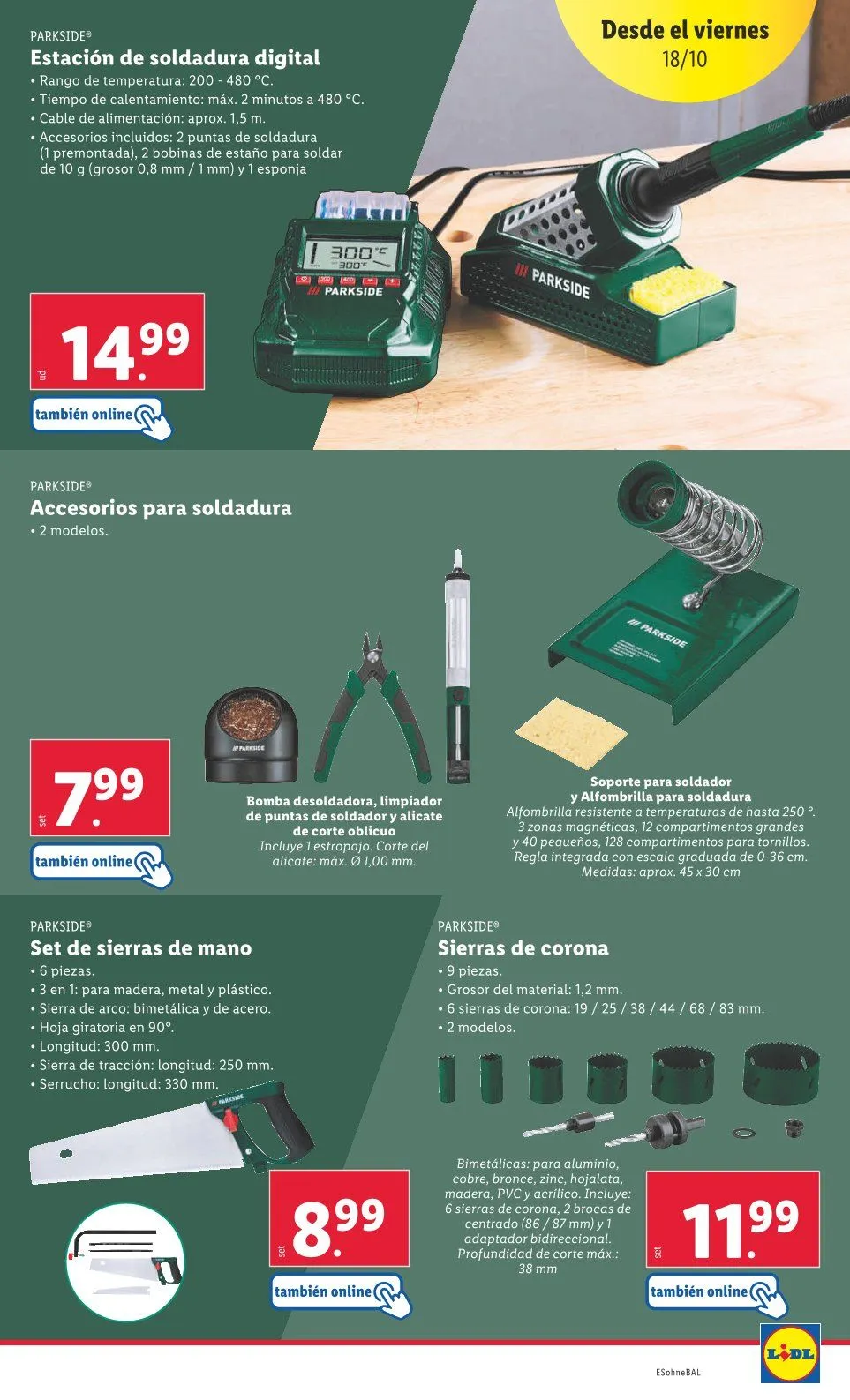 Catálogo de Lidl Ofertas 14 de octubre al 20 de octubre 2024 - Página 41