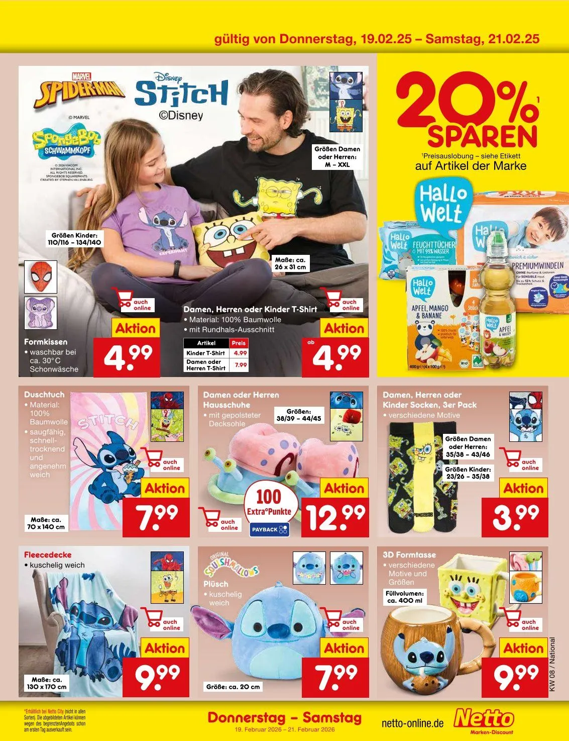 Netto Marken-Discount Angebote von 16. Februar bis 21. Februar 2026 - Prospekt seite 41