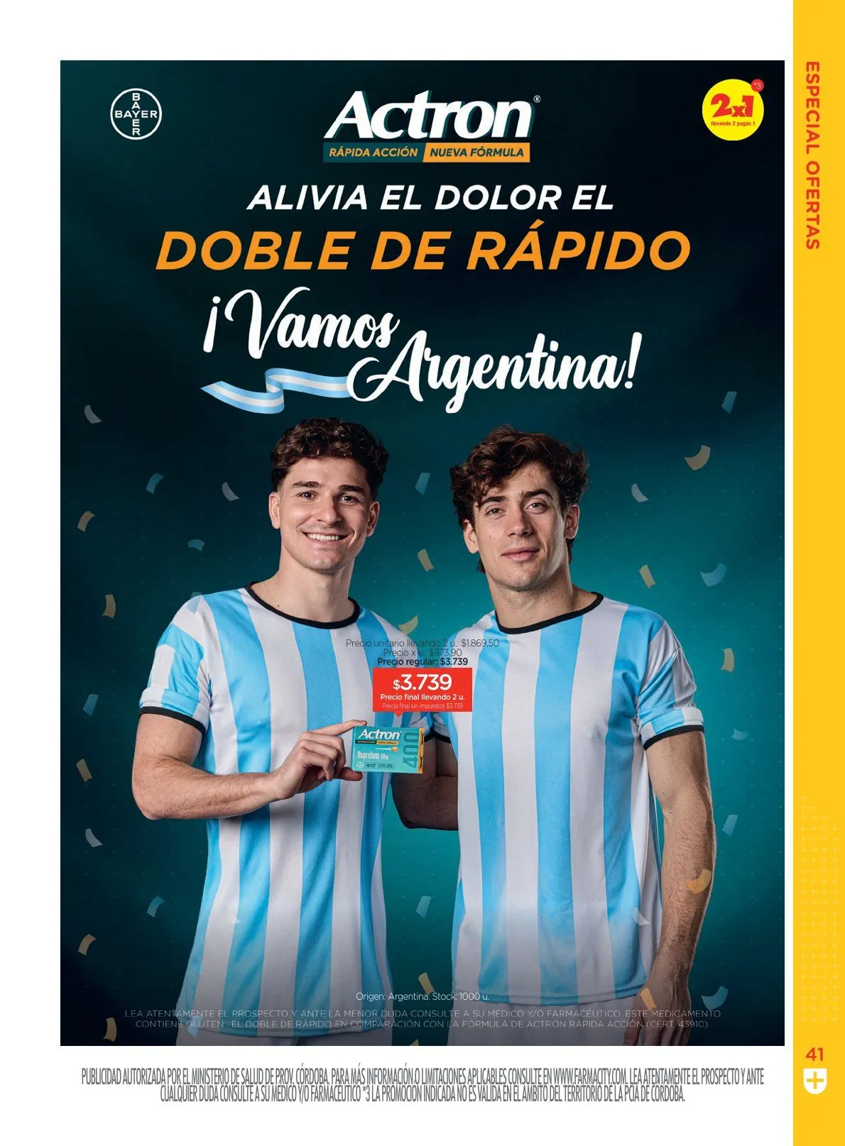 Ofertas de Farmacity Ofertas 2 de junio al 22 de junio 2026 - Página 41 del catálogo