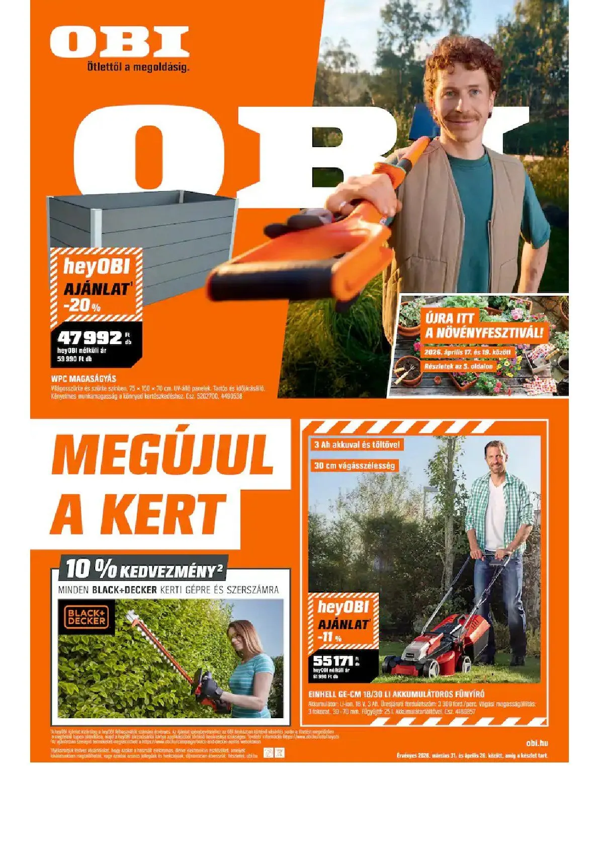 Katalógus OBI március 31.-tól április 26.-ig 2026. - Oldal 41