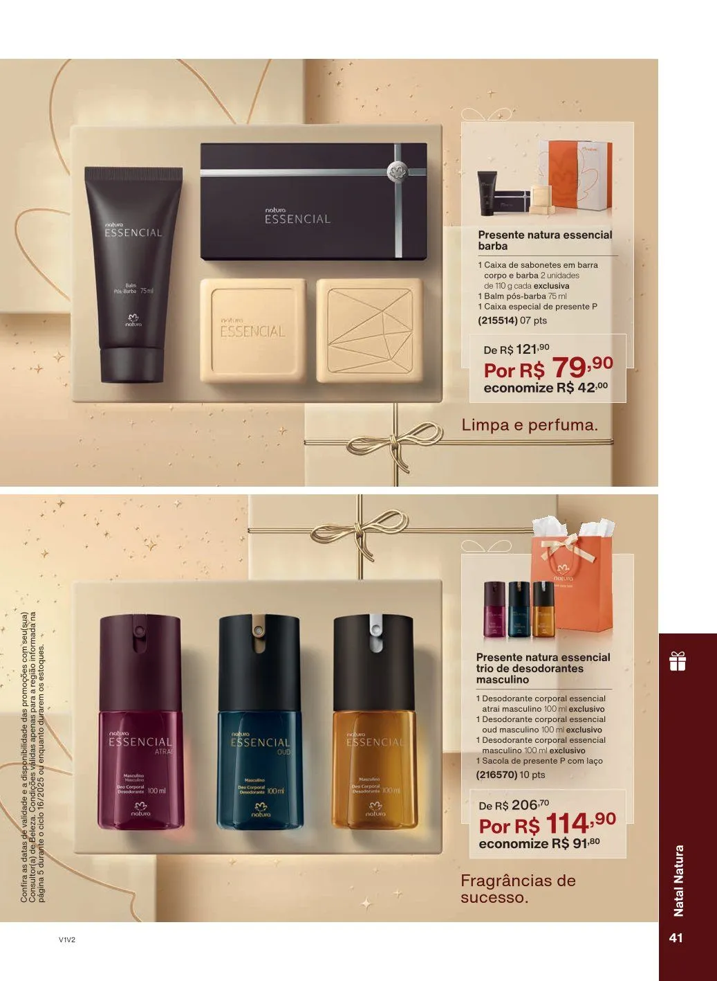 Encarte de Natura Ofertas 1 de outubro até 31 de outubro 2025 - Pagina 41