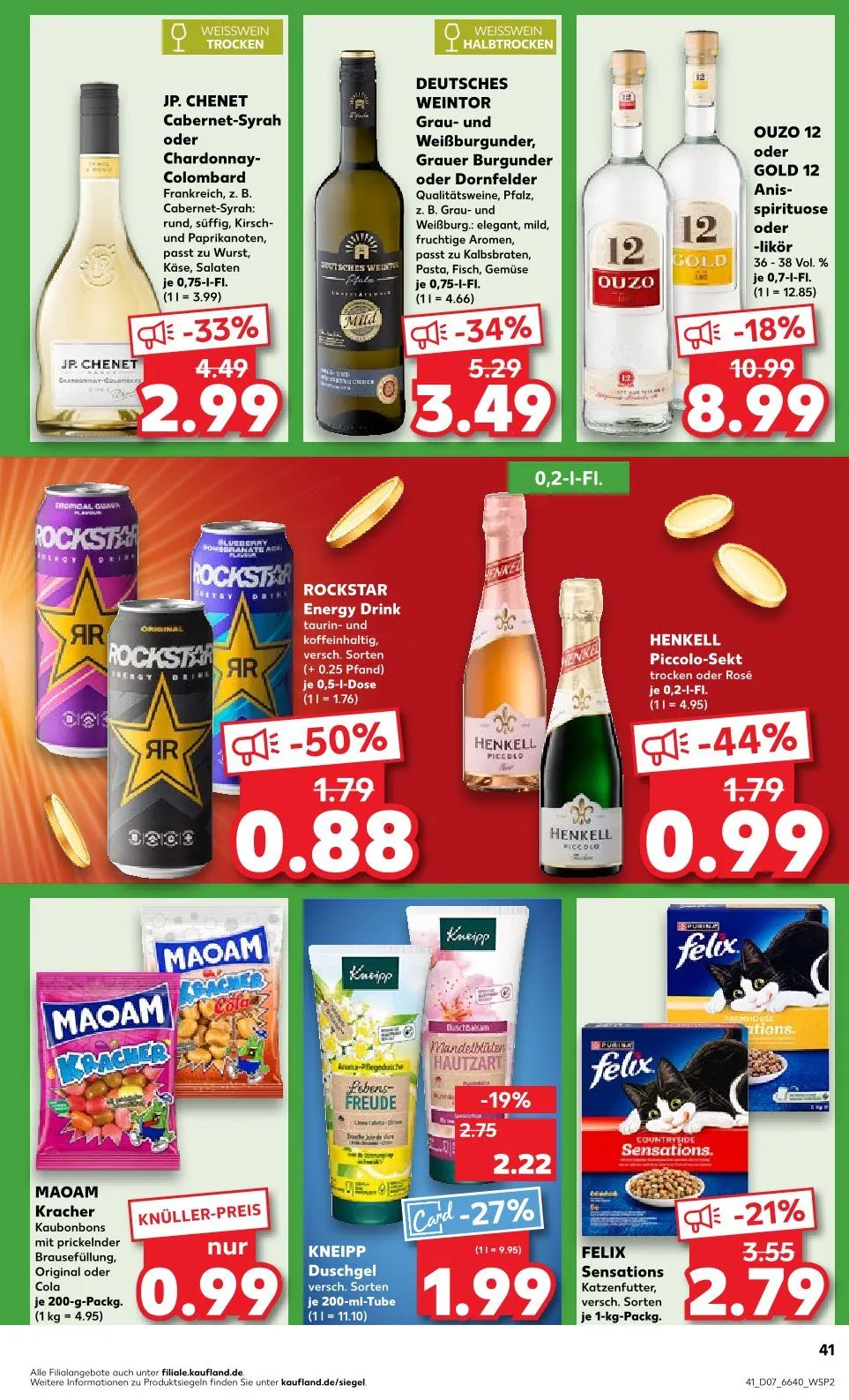 Kaufland Prospekt von 13. Februar bis 19. Februar 2025 - Prospekt seite 41