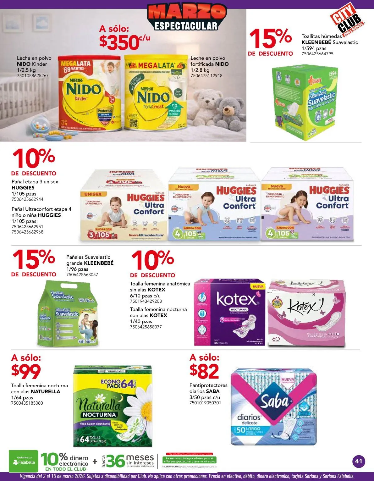 Catálogo de Ofertas  City Club 2 de marzo al 31 de marzo 2026 - Pagina 41