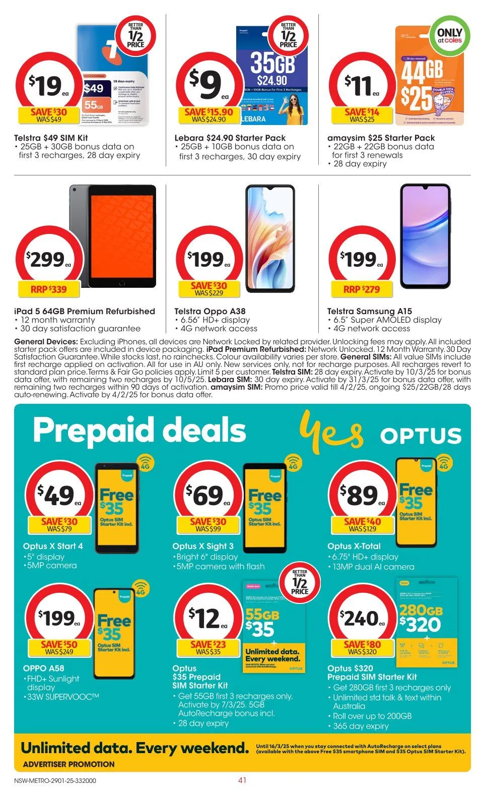 Coles Deals - Catalogue valid from 29 January to 4 February 2025 - page 41