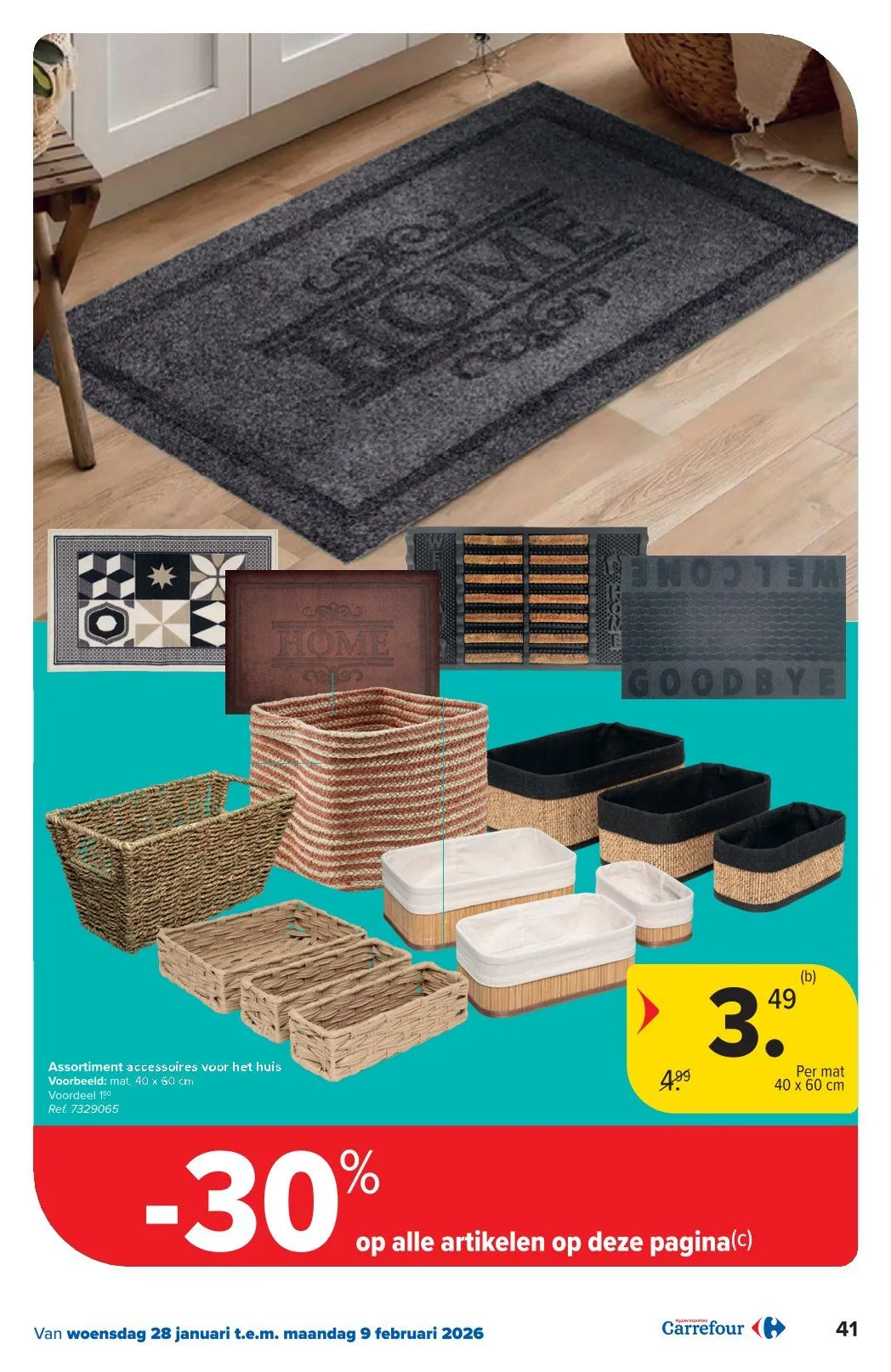Carrefour folder van 28 januari tot 9 februari 2026 - folder pagina 41