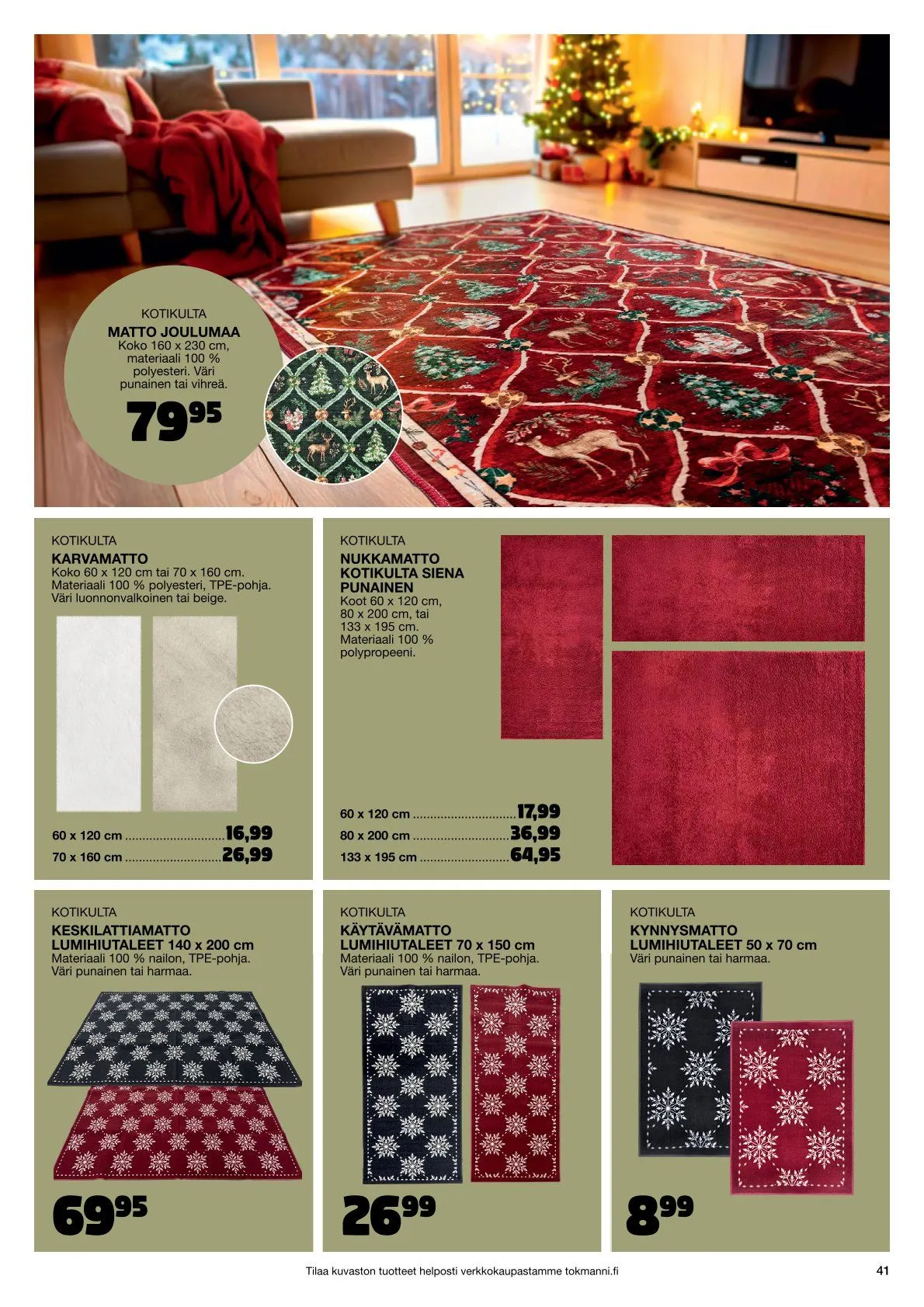  Tokmanni Tarjoukset voimassa alkaen 28. marraskuuta - 24. joulukuuta 2025 - Tarjouslehti sivu 41