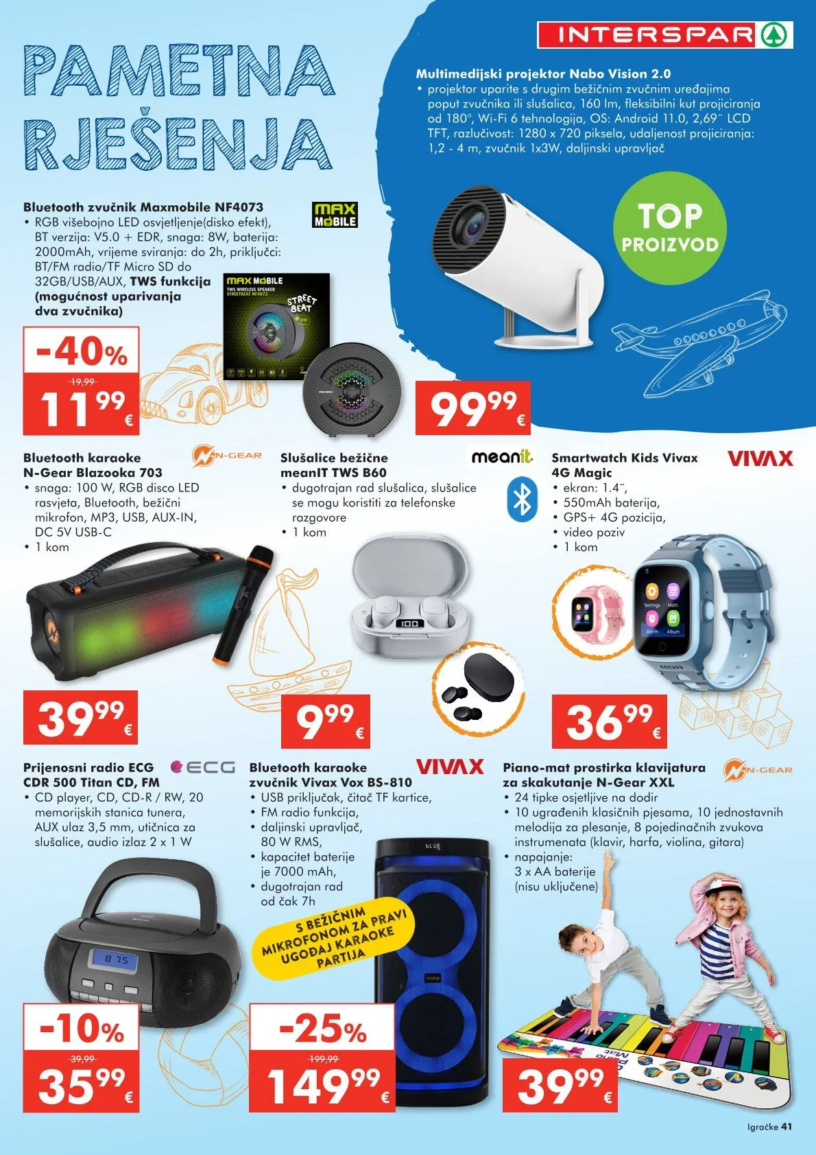 Katalog Najnovije ponude trgovine INTERSPAR od 22. listopada do 6. siječnja 2026. - Pregled Stranica 41