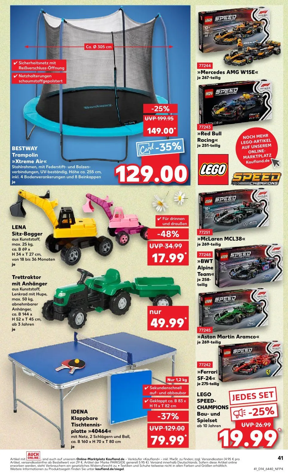 Kaufland Prospekt von 3. April bis 9. April 2025 - Prospekt seite 41