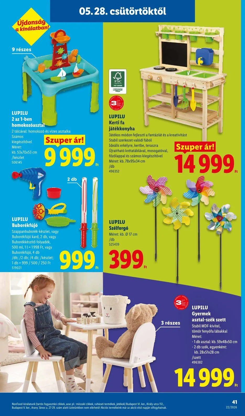 Katalógus  Lidl legfrissebb  május 28.-tól június 3.-ig 2026. - Oldal 41