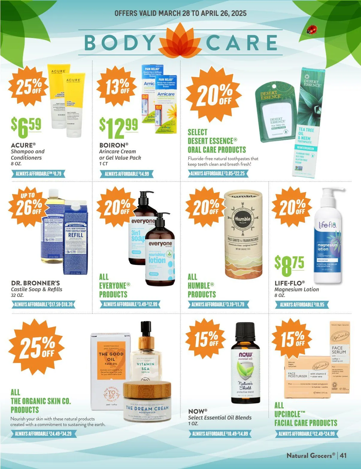 Weekly ad Natural Grocers Deals from April 4 to April 30 2025 - Page 7