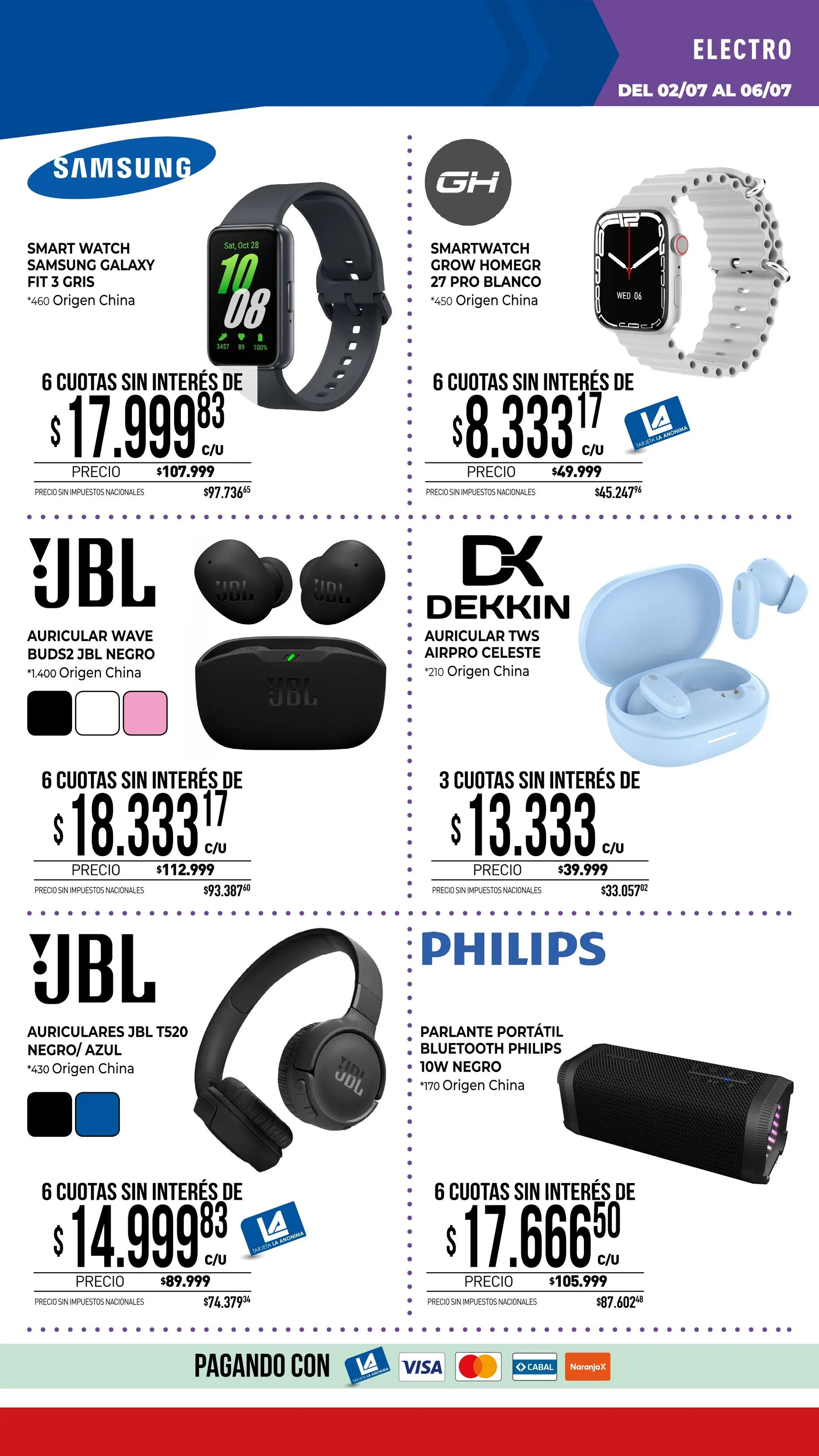 Ofertas de Ofertas La Anónima 2 de julio al 12 de julio 2026 - Página 42 del catálogo