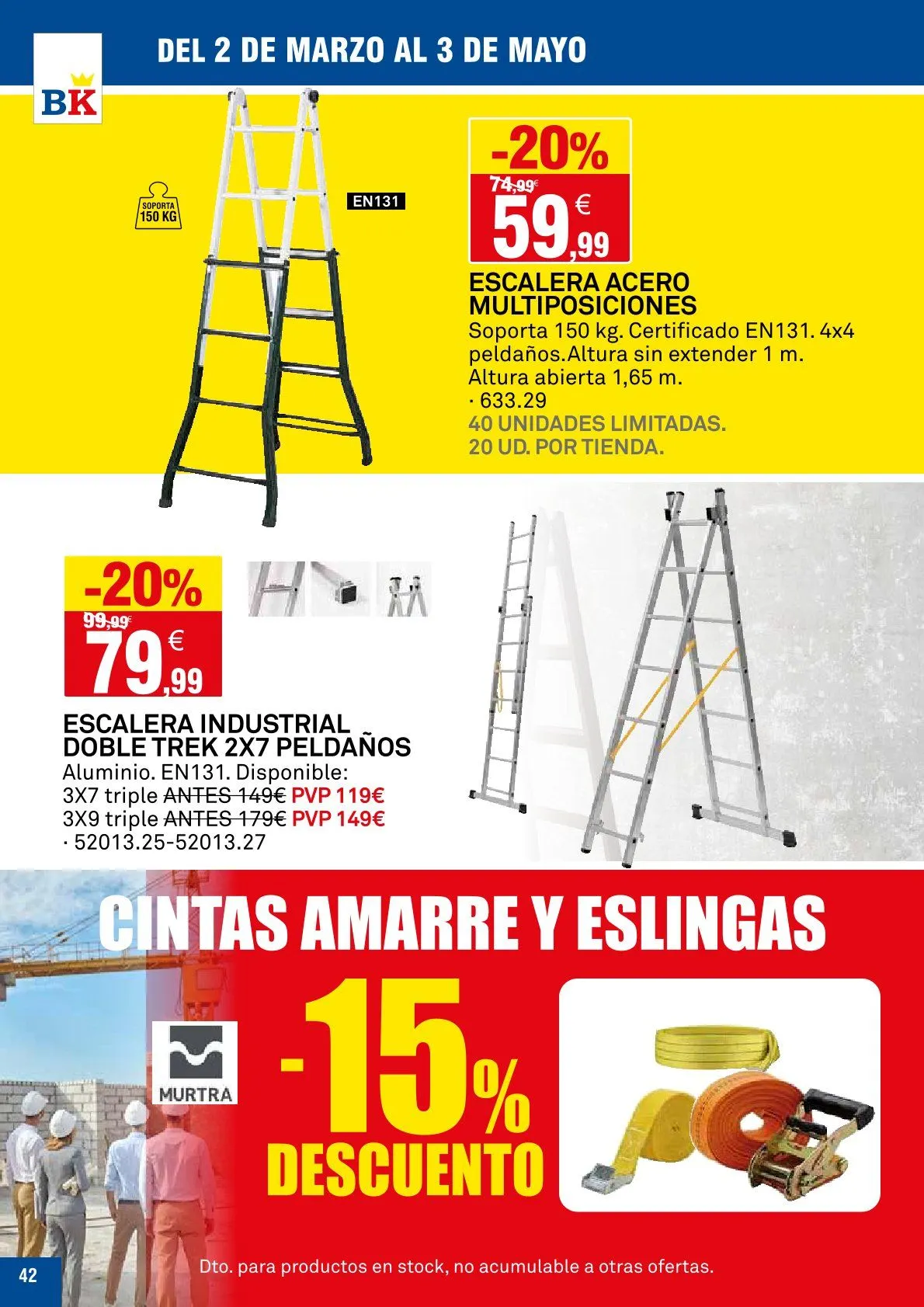 Catálogo de Bricoking Ofertas 2 de marzo al 3 de marzo 2026 - Página 42