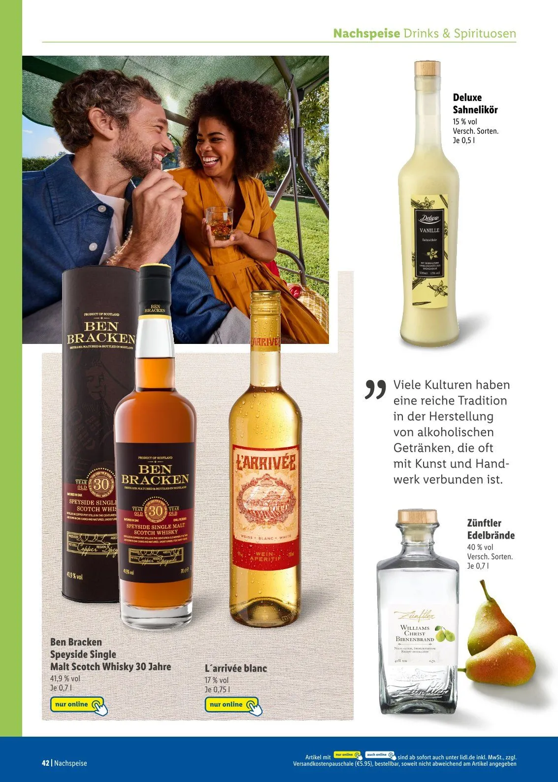 Lidl Prospekt von 25. März bis 20. April 2025 - Prospekt seite 42