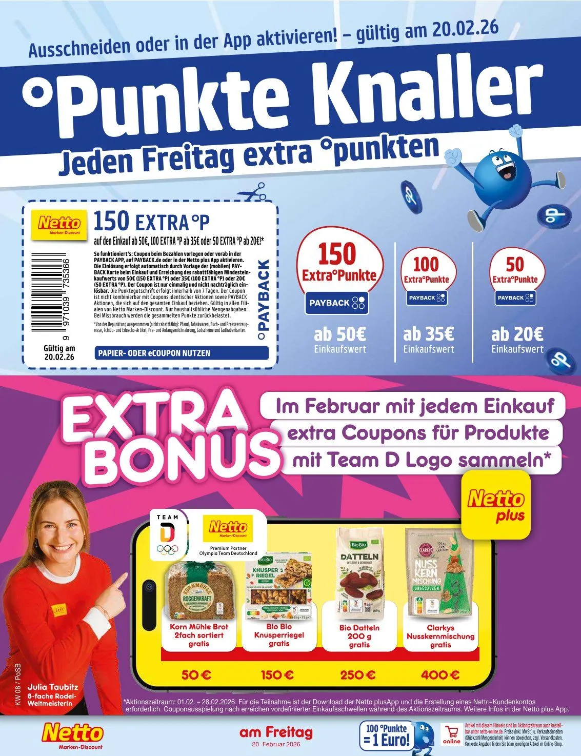 Netto Marken-Discount Angebote von 16. Februar bis 21. Februar 2026 - Prospekt seite 42