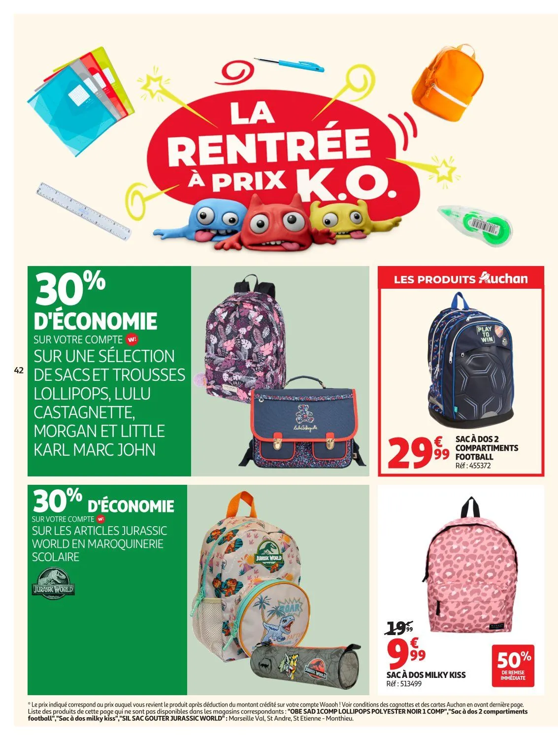 Catalogues Auchan du 21 juillet au 2 août 2026 - Catalogue page 42