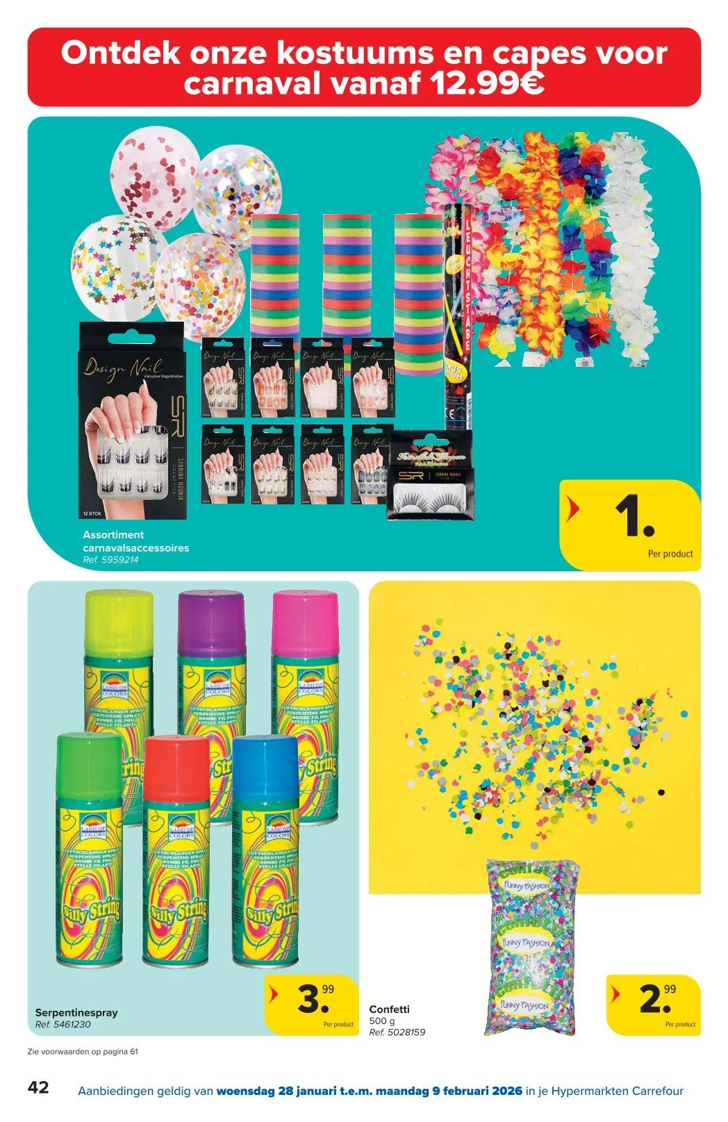 Carrefour folder van 28 januari tot 9 februari 2026 - folder pagina 42