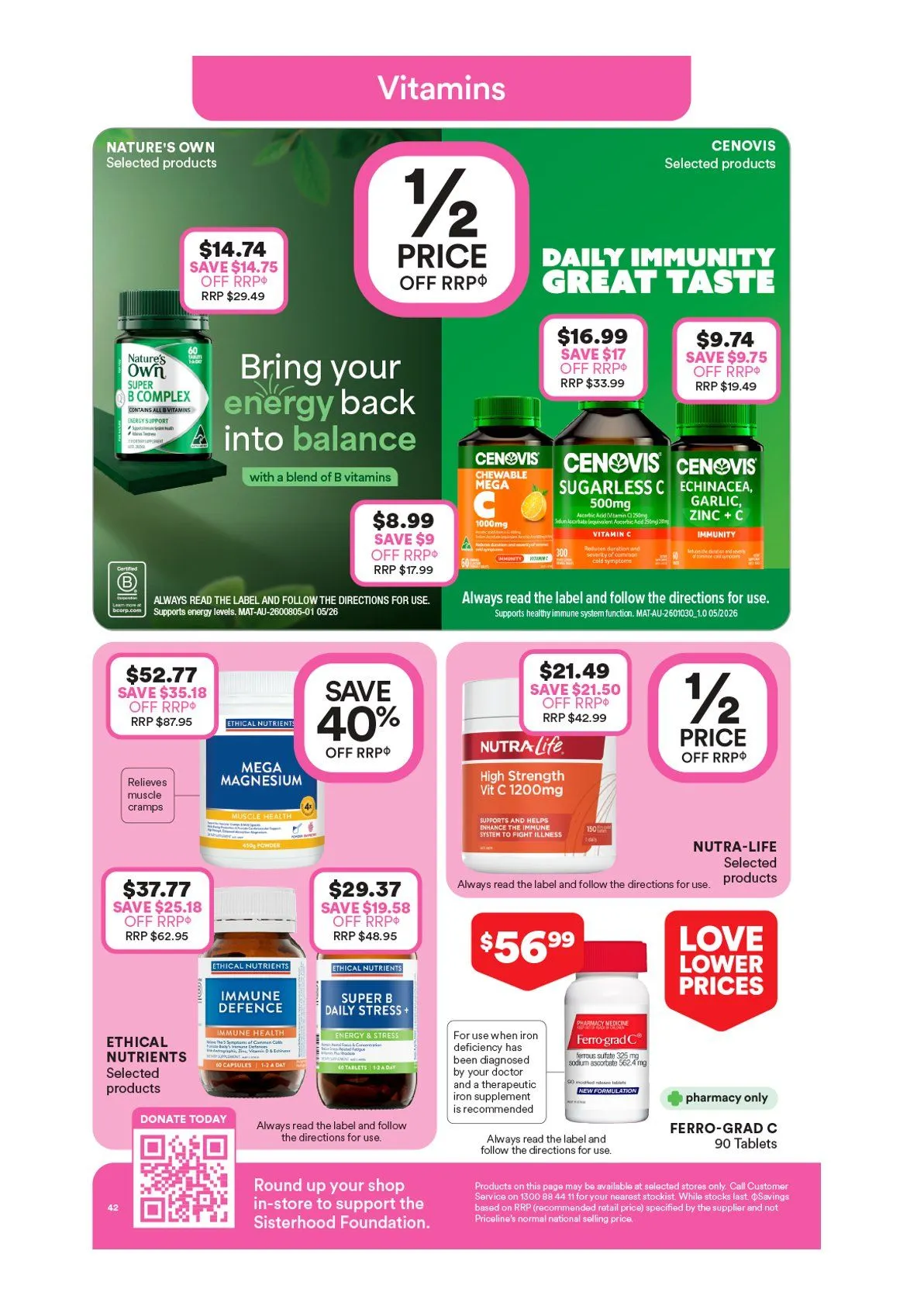 Priceline Sales - Catalogue valid from 1 July to 31 July 2026 - page 42