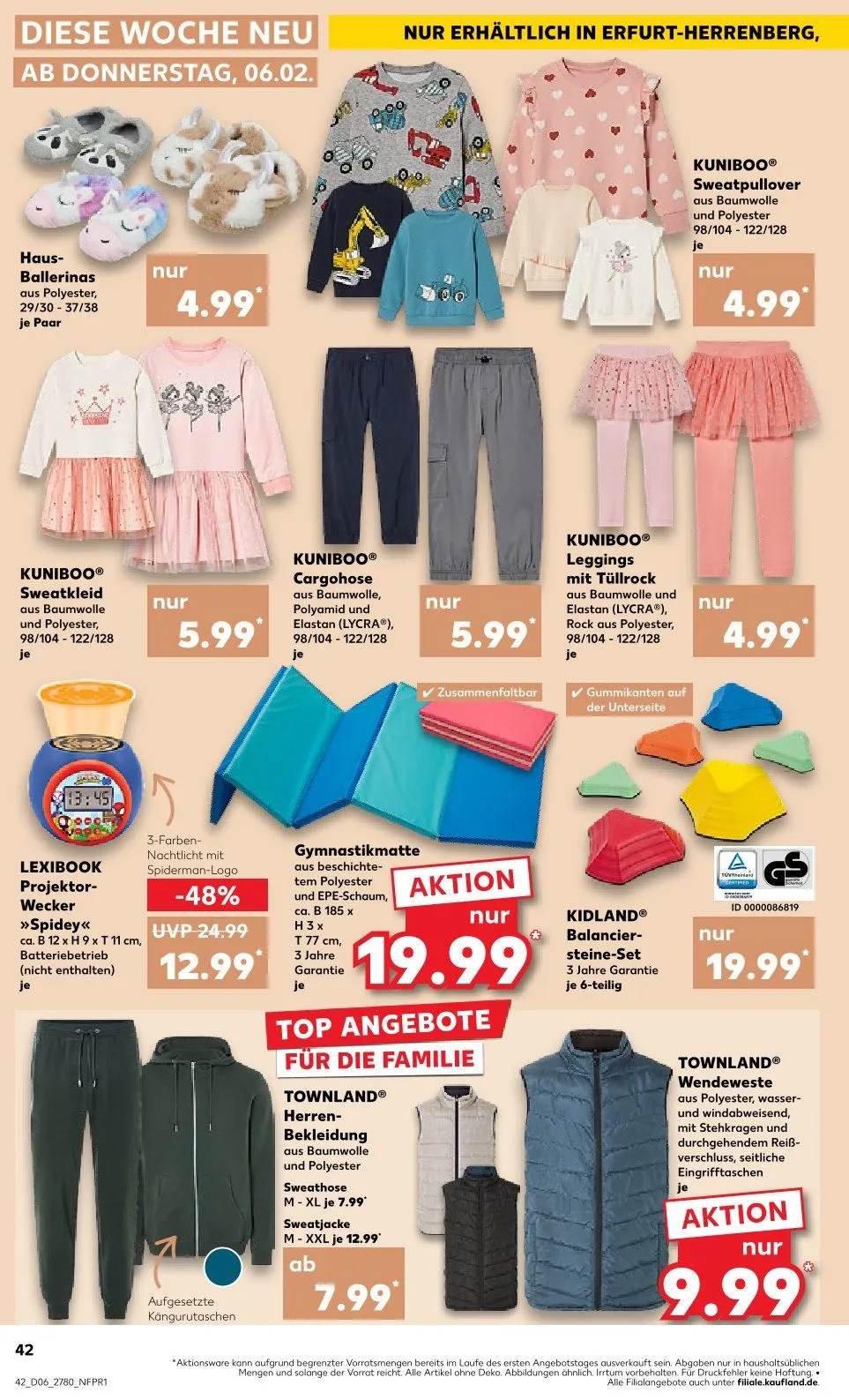 Kaufland Prospekt von 6. Februar bis 12. Februar 2025 - Prospekt seite 42