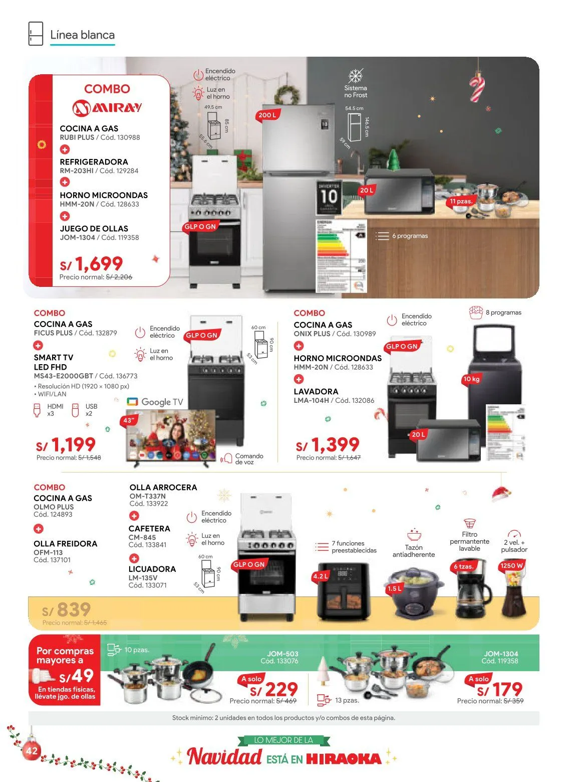Catalogo de Hiraoka Ofertas 9 de diciembre al 31 de diciembre 2025 - Pag 42