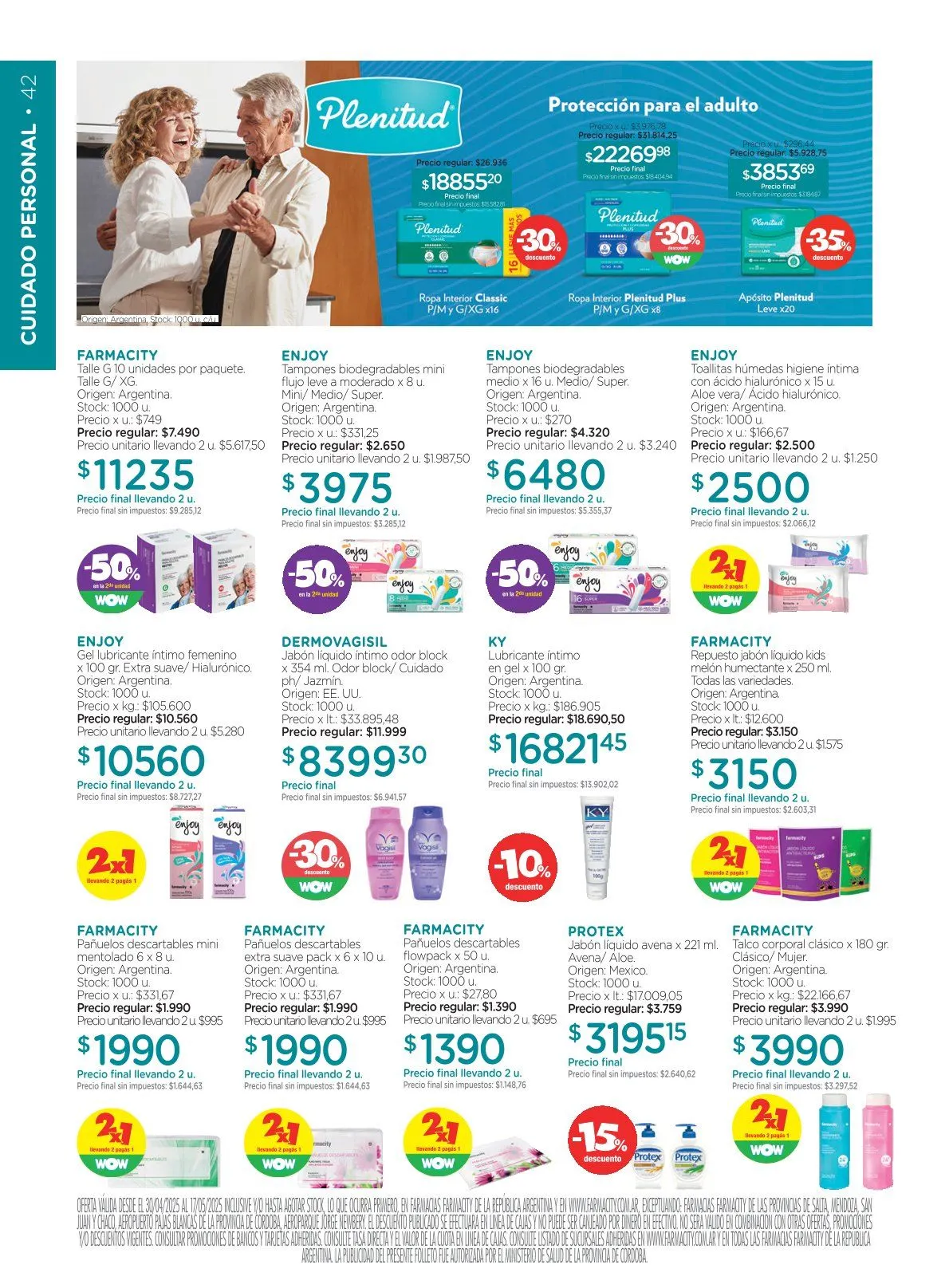 Ofertas de Farmacity Ofertas 6 de mayo al 17 de mayo 2025 - Página 42 del catálogo