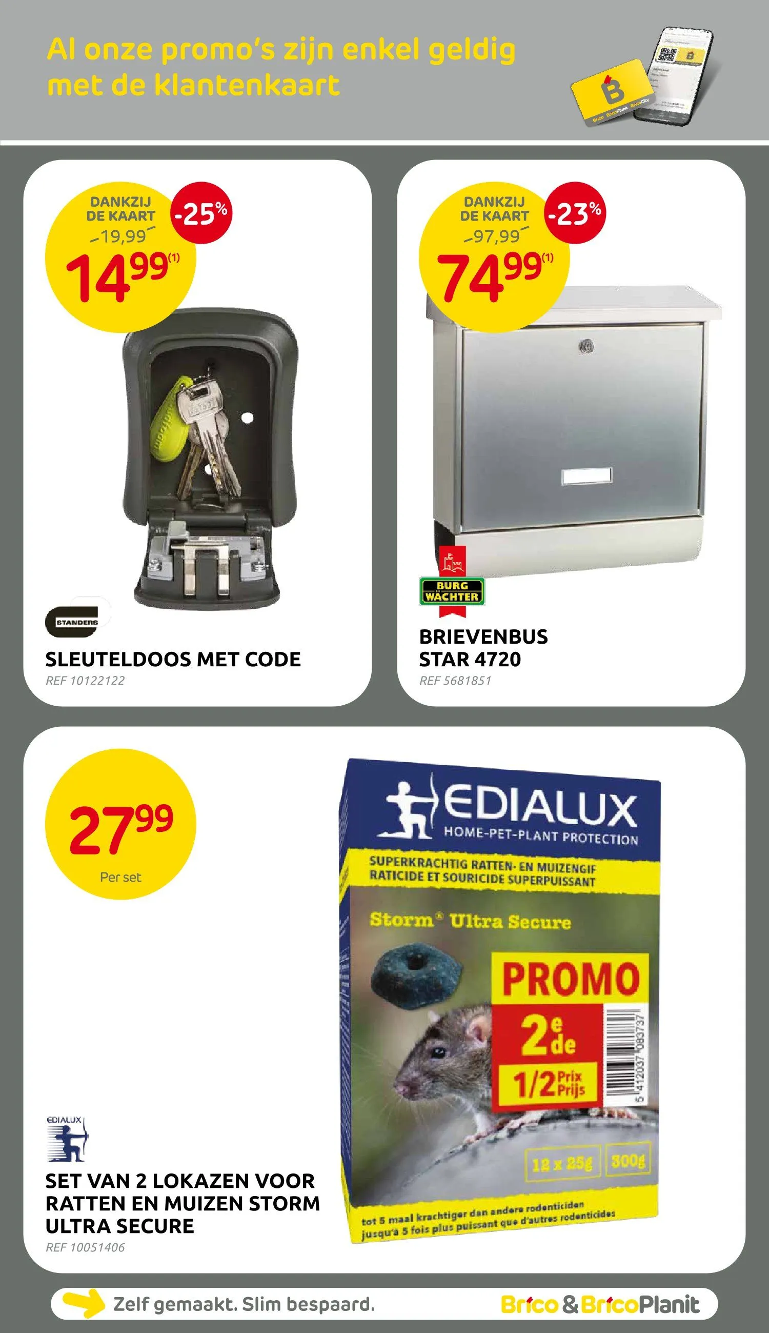 Speciale promoties van Brico van 2 januari tot 27 januari 2025 - folder pagina 42