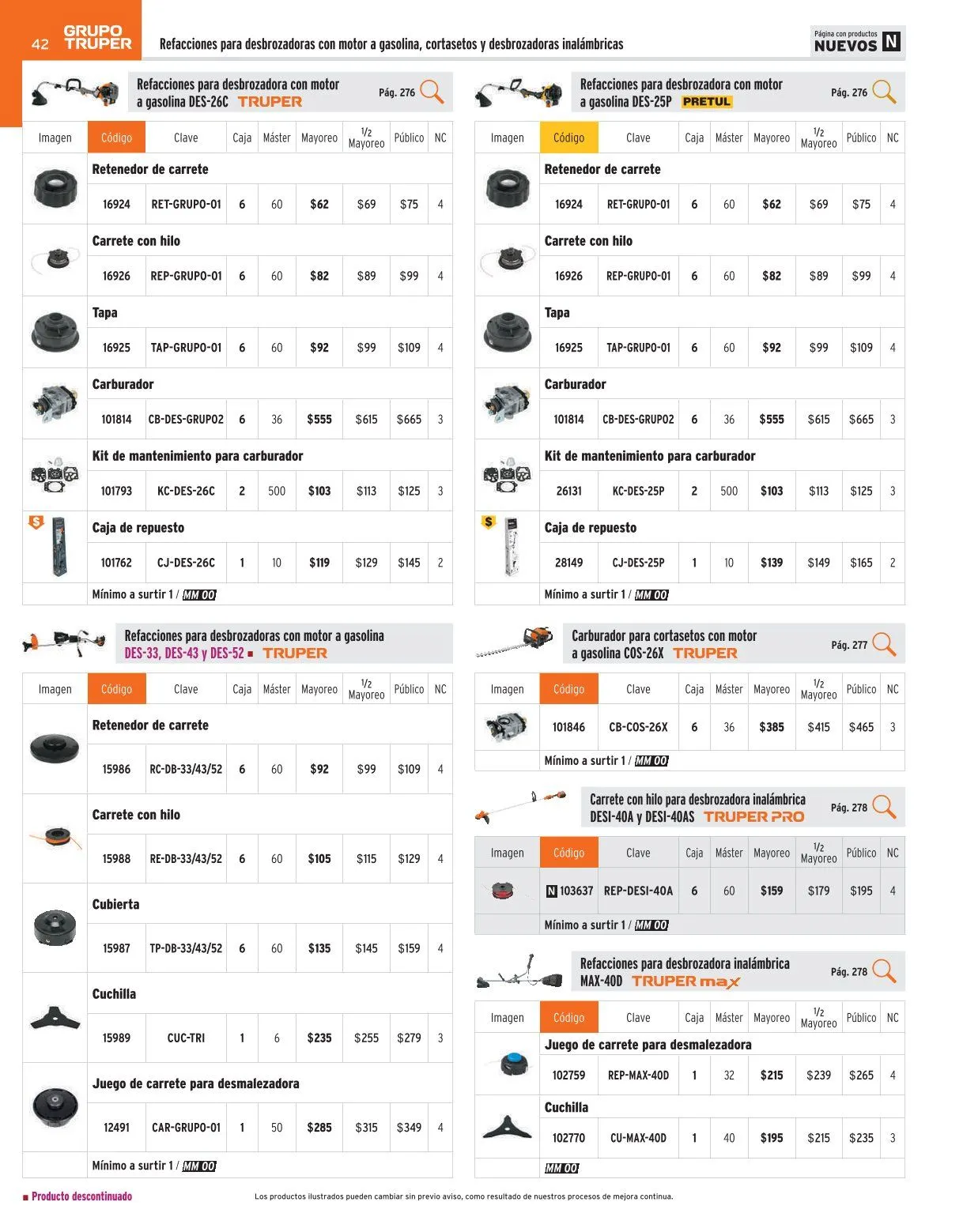 Catálogo de Truper catálogos y ofertas 20 de marzo al 30 de mayo 2026 - Pagina 42