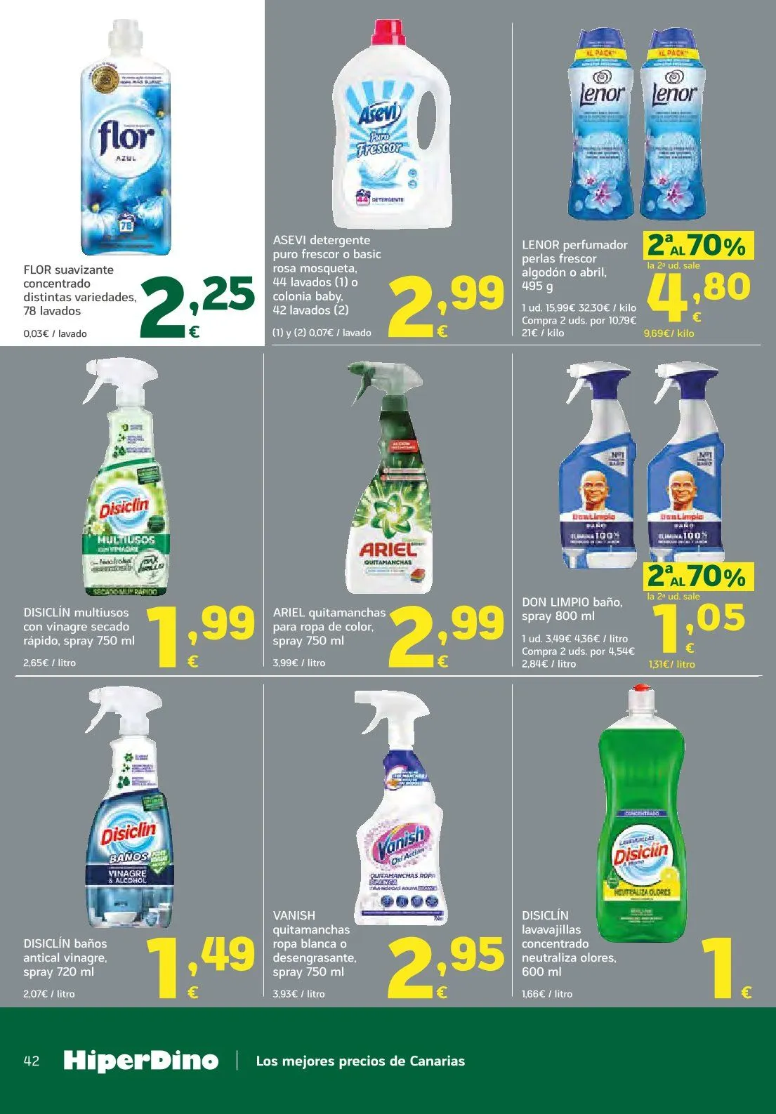 Catálogo de HiperDino Ofertas 21 de julio al 6 de agosto 2026 - Página 42