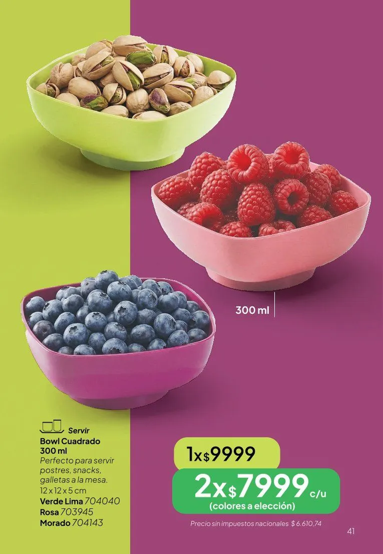 Ofertas de  Ofertas Tupperware  9 de junio al 30 de junio 2026 - Página 41 del catálogo