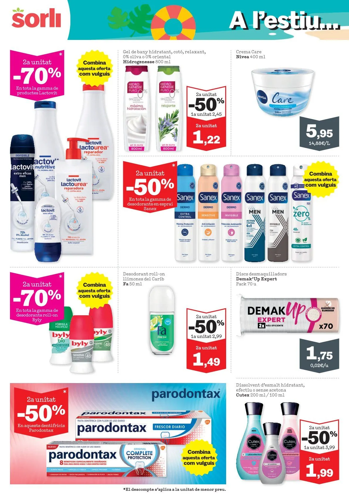 Catálogo de Sorli Ofertas 1 de julio al 31 de julio 2026 - Página 42