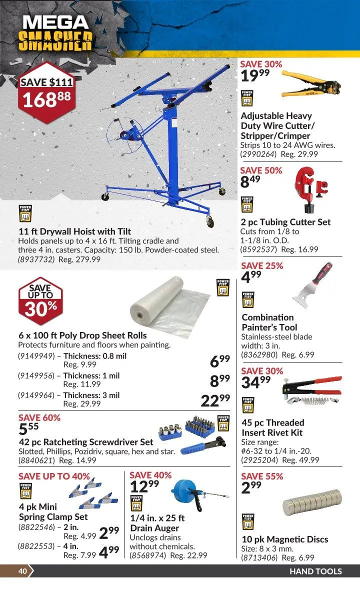 Princess Auto flyers from March 11 to March 23 2025 - flyer page 42