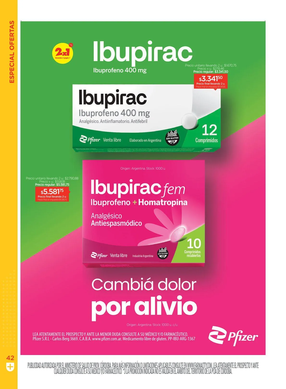 Ofertas de Farmacity Ofertas 2 de junio al 22 de junio 2026 - Página 42 del catálogo