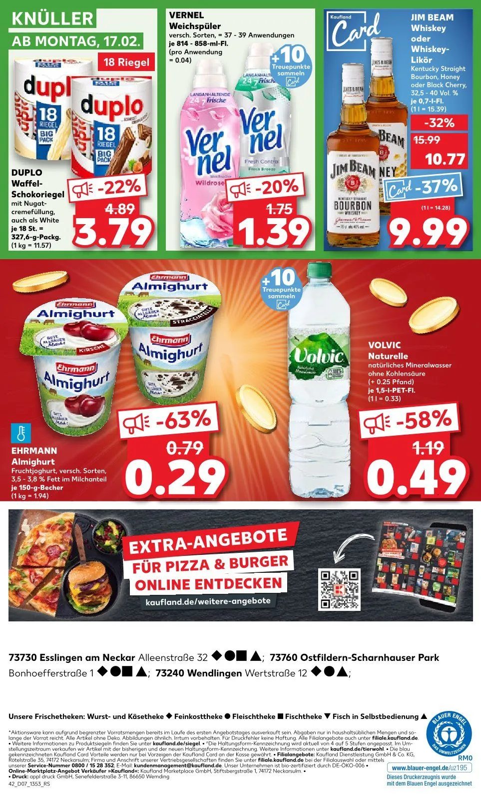 Kaufland Prospekt von 13. Februar bis 19. Februar 2025 - Prospekt seite 42