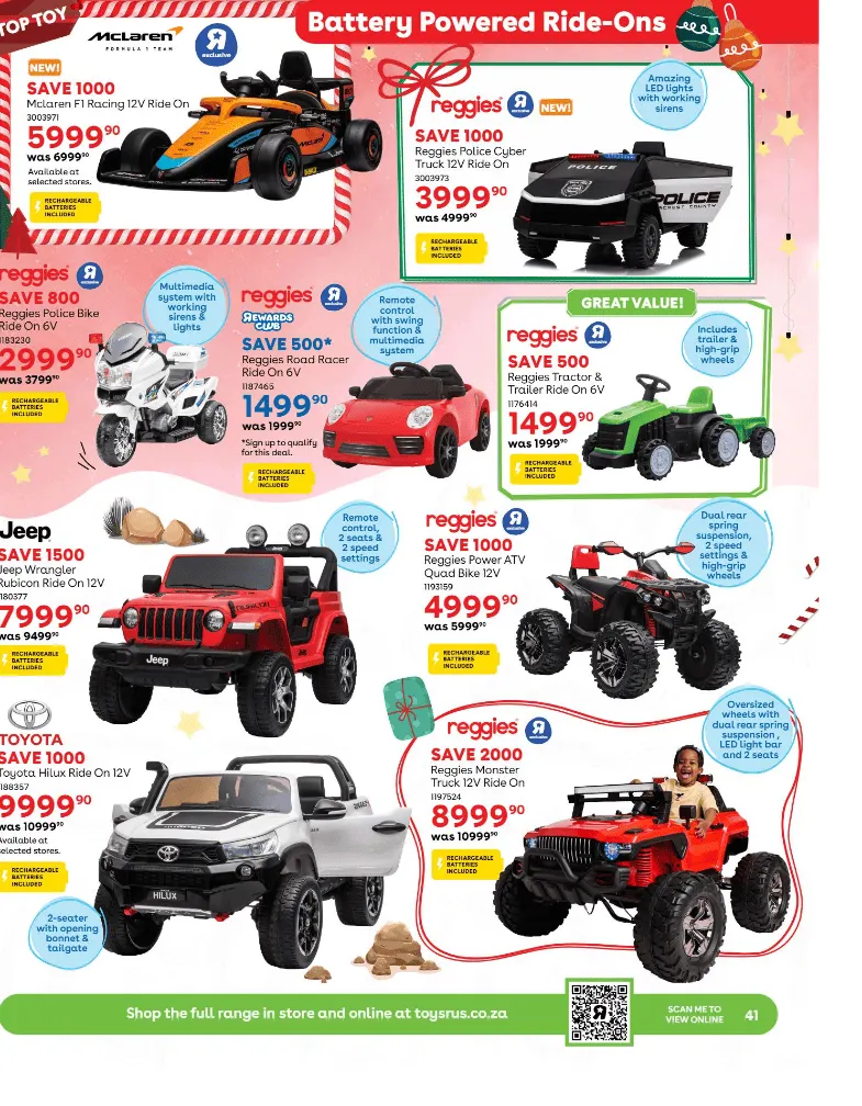 Toys R Us Sales from 23 November to 31 December 2025 - Catalogue Page 41