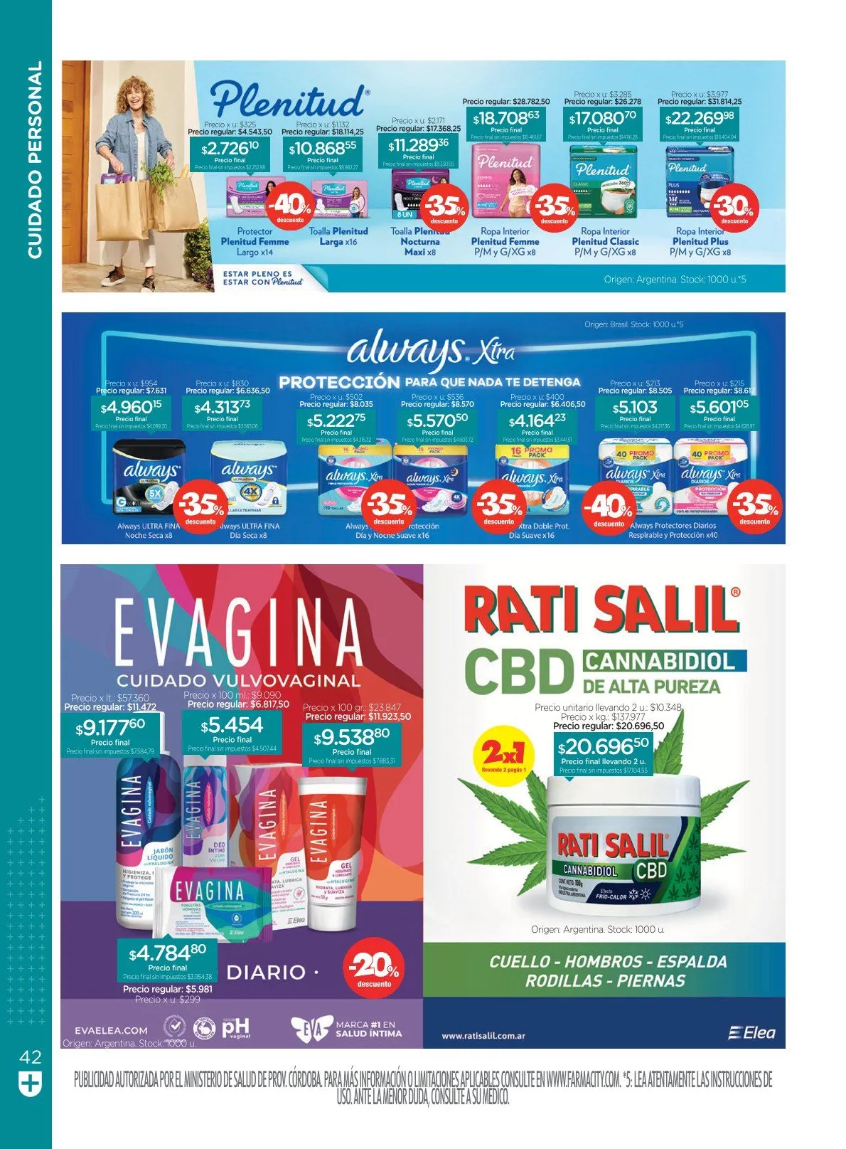 Ofertas de Farmacity Ofertas 1 de julio al 22 de julio 2026 - Página 42 del catálogo