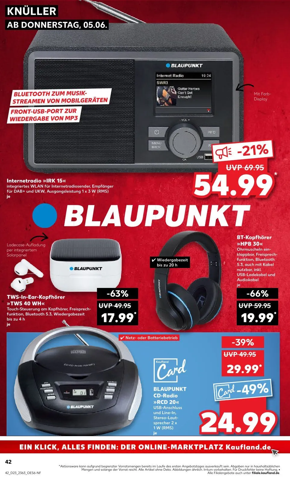 Kaufland Prospekt von 5. Juni bis 11. Juni 2025 - Prospekt seite 23