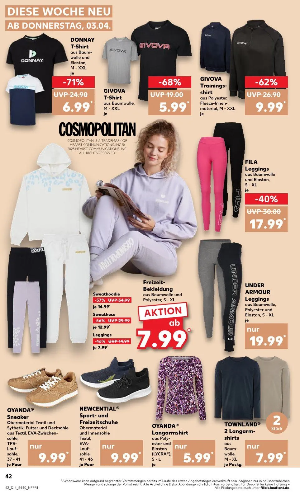 Kaufland Prospekt von 3. April bis 9. April 2025 - Prospekt seite 42