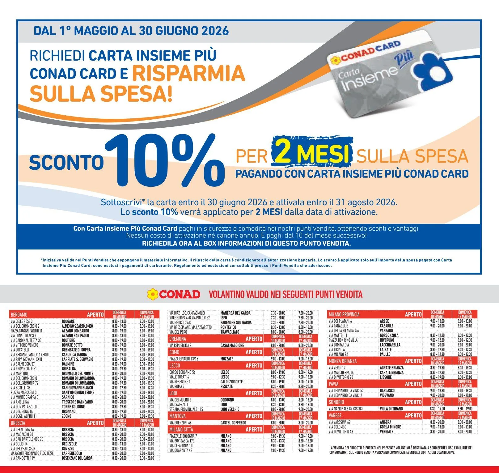 Volantini Conad da 6 maggio a 19 maggio di 2026 - Pagina del volantino 42