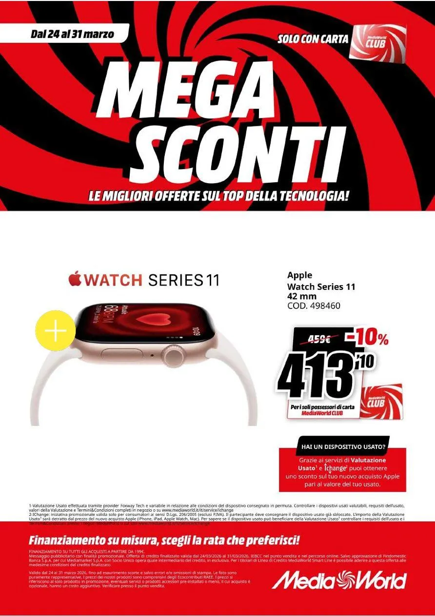 Mediaworld Volantino da 24 marzo a 31 marzo di 2026 - Pagina del volantino 42