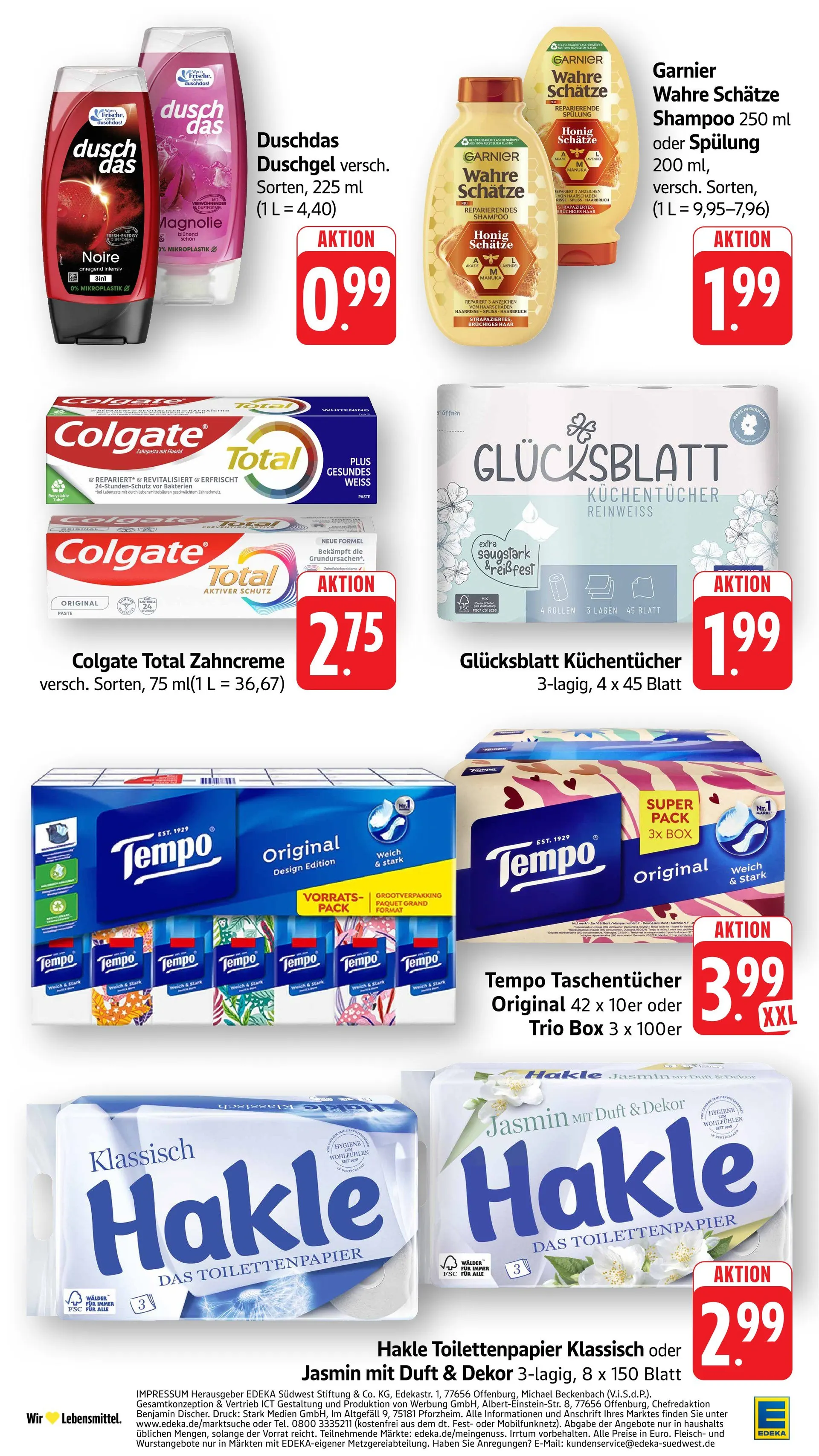 Edeka Angebote von 8. Juni bis 14. Juni 2026 - Prospekt seite 42
