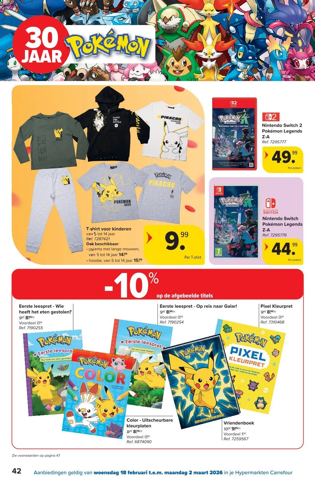 Laatste aanbiedingen in Carrefour folders van 18 februari tot 2 maart 2026 - folder pagina 42