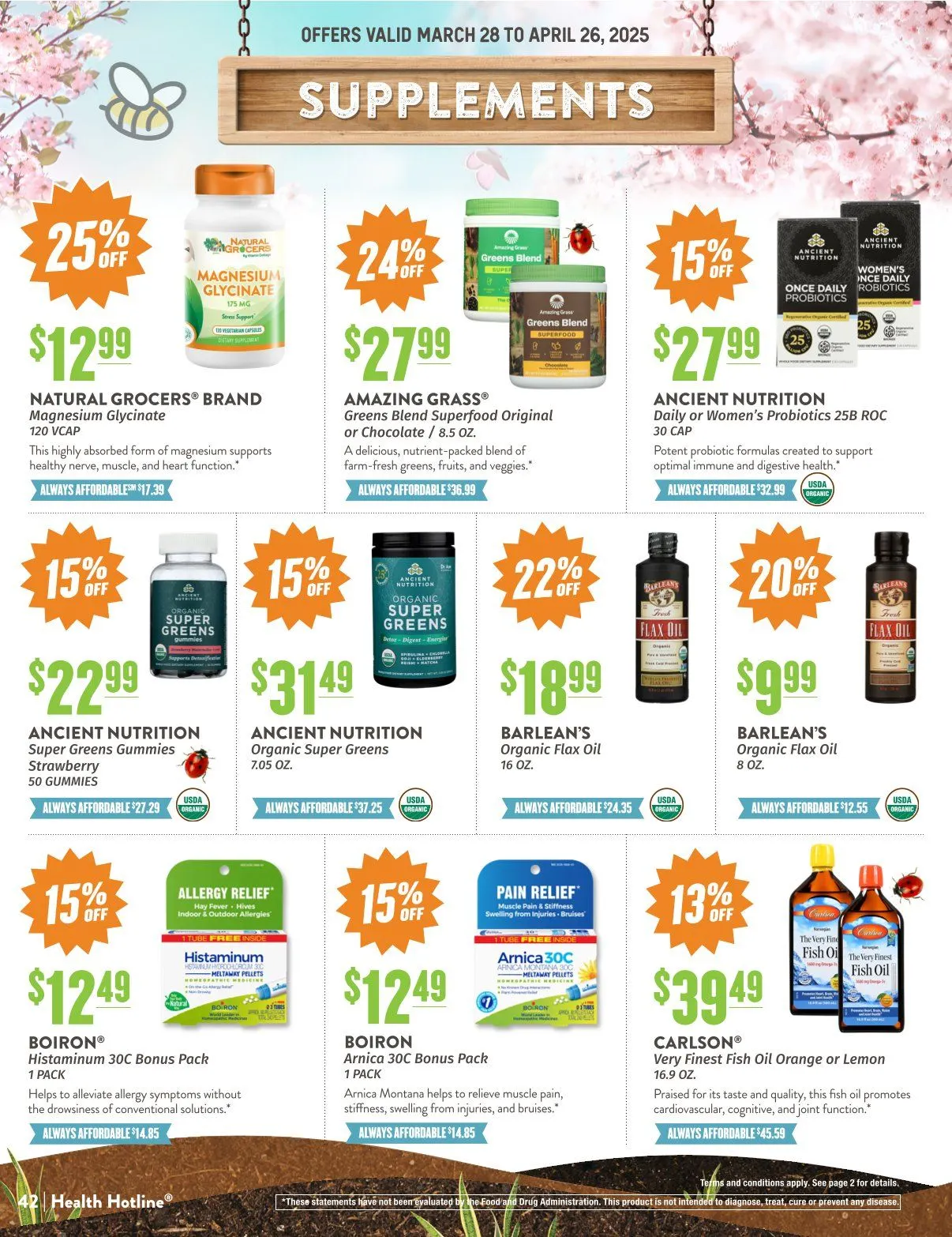 Weekly ad Natural Grocers Deals from April 4 to April 30 2025 - Page 37