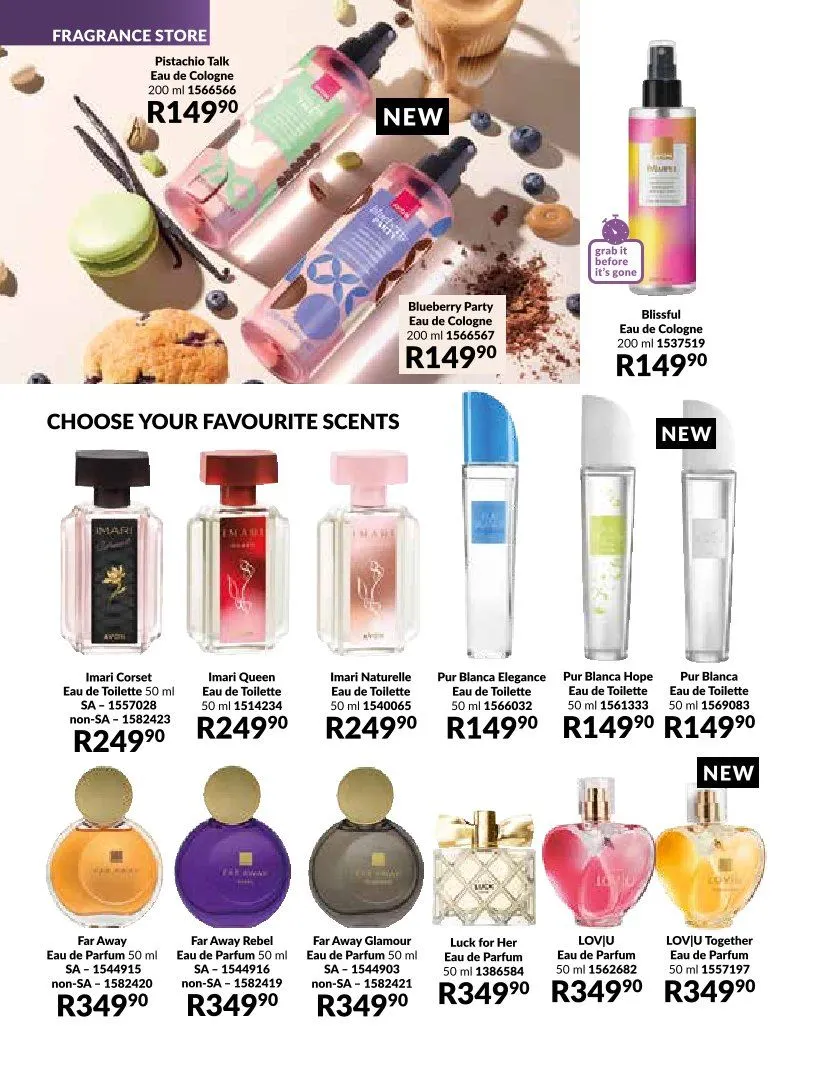 Avon Sales from 1 August to 31 August 2025 - Catalogue Page 164